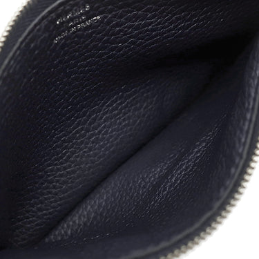 エルメス HERMES ドゴンデュオ ドゴンGM ブルーインディゴ トゴ 長財布 シルバー金具 紺