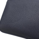 エルメス HERMES ドゴンデュオ ドゴンGM ブルーインディゴ トゴ 長財布 シルバー金具 紺
