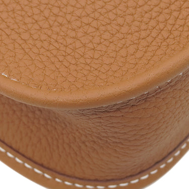 エルメス HERMES エヴリンTPM 16 ゴールド トリヨンクレマンス ショルダーバッグ ゴールド金具 茶