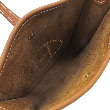 エルメス HERMES エヴリンTPM 16 ゴールド トリヨンクレマンス ショルダーバッグ ゴールド金具 茶