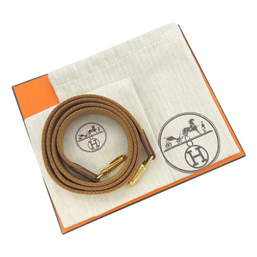 エルメス HERMES エヴリンTPM 16 ゴールド トリヨンクレマンス ショルダーバッグ ゴールド金具 茶