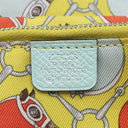 エルメス Hermes アザップロング シルクイン ブルーアトール ヴォーエプソン 長財布 ゴールド金具 水色