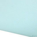 エルメス Hermes アザップロング シルクイン ブルーアトール ヴォーエプソン 長財布 ゴールド金具 水色