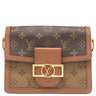 ルイヴィトン Louis Vuitton ドーフィーヌ MINI M45959 モノグラムリバース モノグラムキャンバス モノグラムリバースキャンバス ショルダーバッグ ゴールド金具 茶