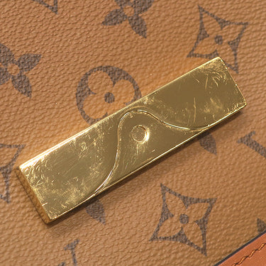 ルイヴィトン Louis Vuitton ドーフィーヌ MINI M45959 モノグラムリバース モノグラムキャンバス モノグラムリバースキャンバス ショルダーバッグ ゴールド金具 茶