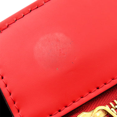 ルイヴィトン Louis Vuitton フェニックス PM M41537 コクリコ モノグラムキャンバス 2WAYバッグ ゴールド金具 茶 赤 ハンドバッグ ショルダー