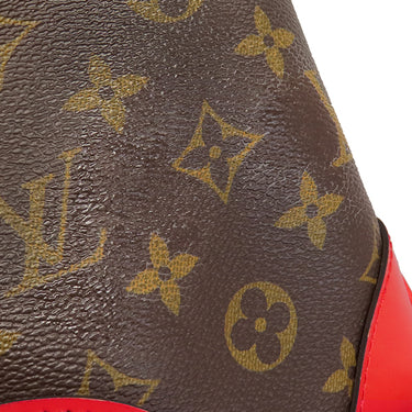 ルイヴィトン Louis Vuitton フェニックス PM M41537 コクリコ モノグラムキャンバス 2WAYバッグ ゴールド金具 茶 赤 ハンドバッグ ショルダー