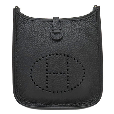 エルメス HERMES エヴリン TPM 16 ブラック トリヨンクレマンス ショルダーバッグ ゴールド金具 黒 2024年製