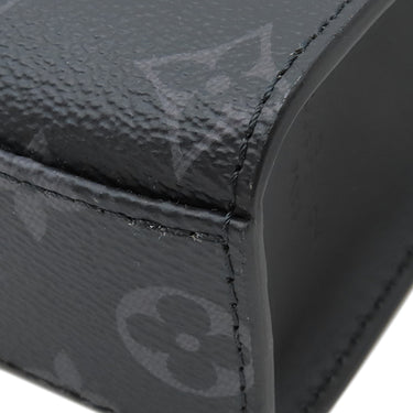 ルイヴィトン Louis Vuitton サックプラ クロス M46456 モノグラムエクリプス モノグラムエクリプス 2WAYバッグ マットブラック金具 イニシャル刻印入り