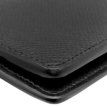 ルイヴィトン LOUIS VUITTON ポルトフォイユ ミルティプル M30295 ブラック タイガ 二つ折り財布 シルバー金具 黒