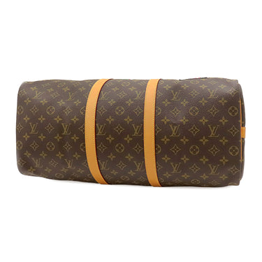 ルイヴィトン LOUIS VUITTON キーポルバンドリエール 50 M43996 モノグラムパッチーズ モノグラムキャンバス ボストンバッグ ゴールド金具 刺繍 ワッペン