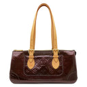 ルイヴィトン LOUIS VUITTON ローズウッド アヴェニュー M93510 アマラント モノグラムヴェルニ ハンドバッグ ゴールド金具 ショルダー