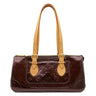 ルイヴィトン LOUIS VUITTON ローズウッド アヴェニュー M93510 アマラント モノグラムヴェルニ ハンドバッグ ゴールド金具 ショルダー