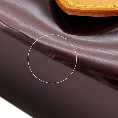 ルイヴィトン LOUIS VUITTON ローズウッド アヴェニュー M93510 アマラント モノグラムヴェルニ ハンドバッグ ゴールド金具 ショルダー