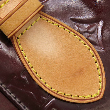 ルイヴィトン LOUIS VUITTON ローズウッド アヴェニュー M93510 アマラント モノグラムヴェルニ ハンドバッグ ゴールド金具 ショルダー
