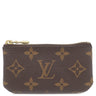 ルイヴィトン Louis Vuitton ポシェット クレ M62650 モノグラム モノグラムキャンバス コインケース ゴールド金具 茶 小銭入れ キーチェーン付き