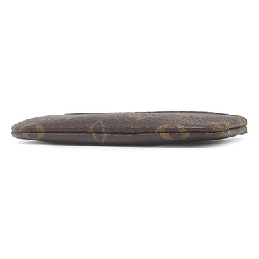 ルイヴィトン Louis Vuitton ポシェット クレ M62650 モノグラム モノグラムキャンバス コインケース ゴールド金具 茶 小銭入れ キーチェーン付き