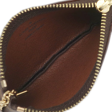 ルイヴィトン Louis Vuitton ポシェット クレ M62650 モノグラム モノグラムキャンバス コインケース ゴールド金具 茶 小銭入れ キーチェーン付き