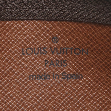 ルイヴィトン Louis Vuitton ポシェット クレ M62650 モノグラム モノグラムキャンバス コインケース ゴールド金具 茶 小銭入れ キーチェーン付き