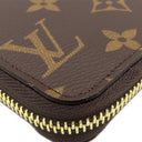 ルイヴィトン Louis Vuitton ジッピーウォレット M41896 モノグラム×コクリコ モノグラムキャンバス 長財布 ゴールド金具 ラウンドファスナー