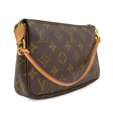 ルイヴィトン Louis Vuitton ポシェット アクセソワール M51980 モノグラム モノグラムキャンバス アクセサリーポーチ ゴールド金具 旧型 ハンドバッグ