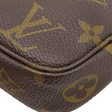 ルイヴィトン Louis Vuitton ポシェット アクセソワール M51980 モノグラム モノグラムキャンバス アクセサリーポーチ ゴールド金具 旧型 ハンドバッグ