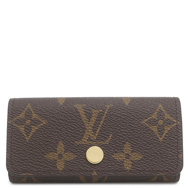 ルイヴィトン LOUIS VUITTON ミュルティクレ 4 M28302 モノグラム×スカイブルー モノグラムキャンバス キーケース ゴールド金具 新品 未使用 4連 4本 日本限定 水色