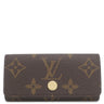 ルイヴィトン LOUIS VUITTON ミュルティクレ 4 M28302 モノグラム×スカイブルー モノグラムキャンバス キーケース ゴールド金具 新品 未使用 4連 4本 日本限定 水色