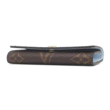 ルイヴィトン LOUIS VUITTON ミュルティクレ 4 M28302 モノグラム×スカイブルー モノグラムキャンバス キーケース ゴールド金具 新品 未使用 4連 4本 日本限定 水色