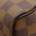 ルイヴィトン LOUIS VUITTON スピーディ25 N41365 ダミエエベヌ ダミエキャンバス ハンドバッグ ゴールド金具 茶 ボストンバッグ 鍵・パッドロック欠品