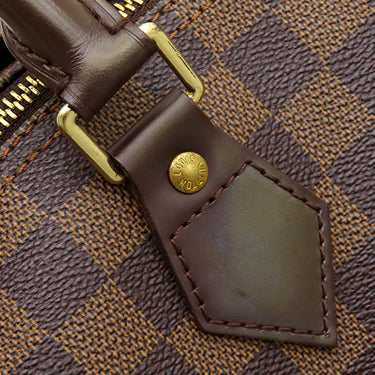 ルイヴィトン LOUIS VUITTON スピーディ25 N41365 ダミエエベヌ ダミエキャンバス ハンドバッグ ゴールド金具 茶 ボストンバッグ 鍵・パッドロック欠品