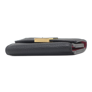 ルイヴィトン LOUIS VUITTON ポルトフォイユ カプシーヌ XS M68587 ノワール×ホットピンク レザー トリヨンレザー 三つ折り財布 ゴールド金具 黒 ピンク