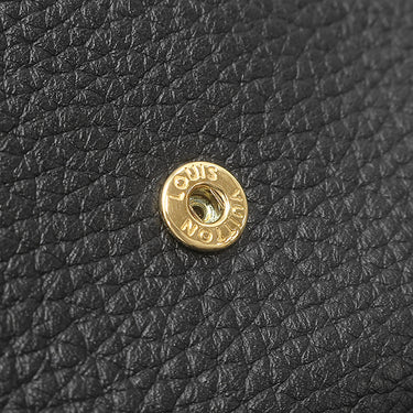 ルイヴィトン LOUIS VUITTON ポルトフォイユ カプシーヌ XS M68587 ノワール×ホットピンク レザー トリヨンレザー 三つ折り財布 ゴールド金具 黒 ピンク