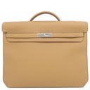 エルメス HERMES ケリー デペッシュ ビスキュイ トゴ ブリーフケース シルバー金具 ビジネスバッグ