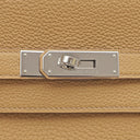 エルメス HERMES ケリー デペッシュ ビスキュイ トゴ ブリーフケース シルバー金具 ビジネスバッグ