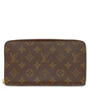 ルイヴィトン Louis Vuitton ジッピーオーガナイザー M62581 モノグラム モノグラムキャンバス 長財布 ゴールド金具 ラウンドファスナー 茶