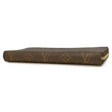 ルイヴィトン Louis Vuitton ジッピーオーガナイザー M62581 モノグラム モノグラムキャンバス 長財布 ゴールド金具 ラウンドファスナー 茶