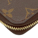 ルイヴィトン Louis Vuitton ジッピーオーガナイザー M62581 モノグラム モノグラムキャンバス 長財布 ゴールド金具 ラウンドファスナー 茶