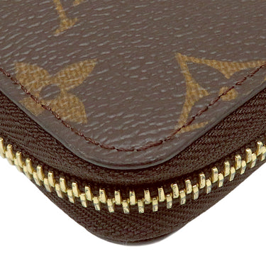 ルイヴィトン Louis Vuitton ジッピーオーガナイザー M62581 モノグラム モノグラムキャンバス 長財布 ゴールド金具 ラウンドファスナー 茶