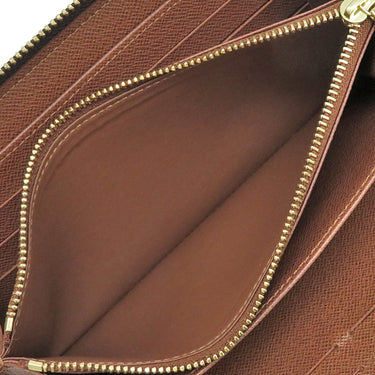 ルイヴィトン Louis Vuitton ジッピーオーガナイザー M62581 モノグラム モノグラムキャンバス 長財布 ゴールド金具 ラウンドファスナー 茶