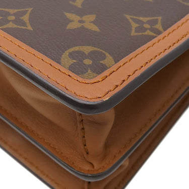 ルイヴィトン LOUIS VUITTON ドーフィーヌ MINI M45959 モノグラムリバース モノグラムキャンバス モノグラムリバースキャンバス ショルダーバッグ ゴールド金具 茶