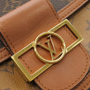 ルイヴィトン LOUIS VUITTON ドーフィーヌ MINI M45959 モノグラムリバース モノグラムキャンバス モノグラムリバースキャンバス ショルダーバッグ ゴールド金具 茶