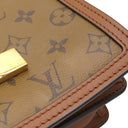 ルイヴィトン LOUIS VUITTON ドーフィーヌ MINI M45959 モノグラムリバース モノグラムキャンバス モノグラムリバースキャンバス ショルダーバッグ ゴールド金具 茶