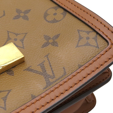 ルイヴィトン LOUIS VUITTON ドーフィーヌ MINI M45959 モノグラムリバース モノグラムキャンバス モノグラムリバースキャンバス ショルダーバッグ ゴールド金具 茶