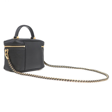 ルイヴィトン LOUIS VUITTON インク ヴァニティ PM M57118 ブラック レザー 2WAYバッグ ゴールド金具 バニティ 鍵・パドロック・クロシェット欠品