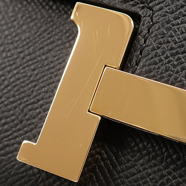 エルメス HERMES コンスタンス3 ミニ ブラック ヴォーエプソン ショルダーバッグ ローズゴールド金具 黒 ピンクゴールド金具