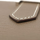 エルメス HERMES ベアンスフレ エトゥープ シェーブル 長財布 シルバー金具 グレージュ 二つ折り財布