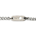 ルイヴィトン LOUIS VUITTON ツイステッドフラワー M00916 シルバー メタル ラインストーン ネックレス ロケット ラウンド