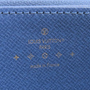 ルイヴィトン LOUIS VUITTON ジッピーウォレット M82958 ブルー モノグラムデニム 長財布 ゴールド金具 LV リミックス ラウンドファスナー