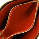 ルイヴィトン LOUIS VUITTON クッサン BB M21259 ブラック ラムスキン 2WAYバッグ ゴールド金具 モノグラム チェーンショルダー クラッチ